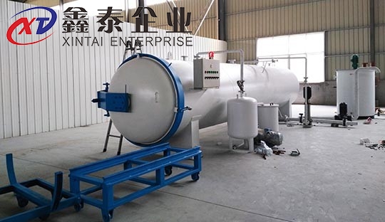 膠輥硫化罐液壓自動開門介紹